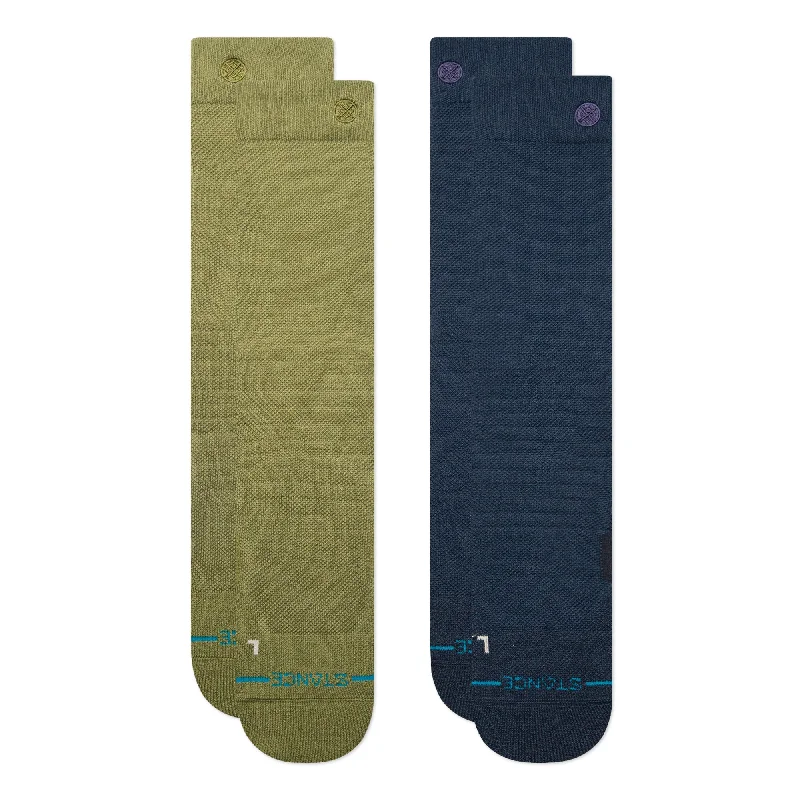 ICONIC MID POLY SNOW SOCK 2 PACK