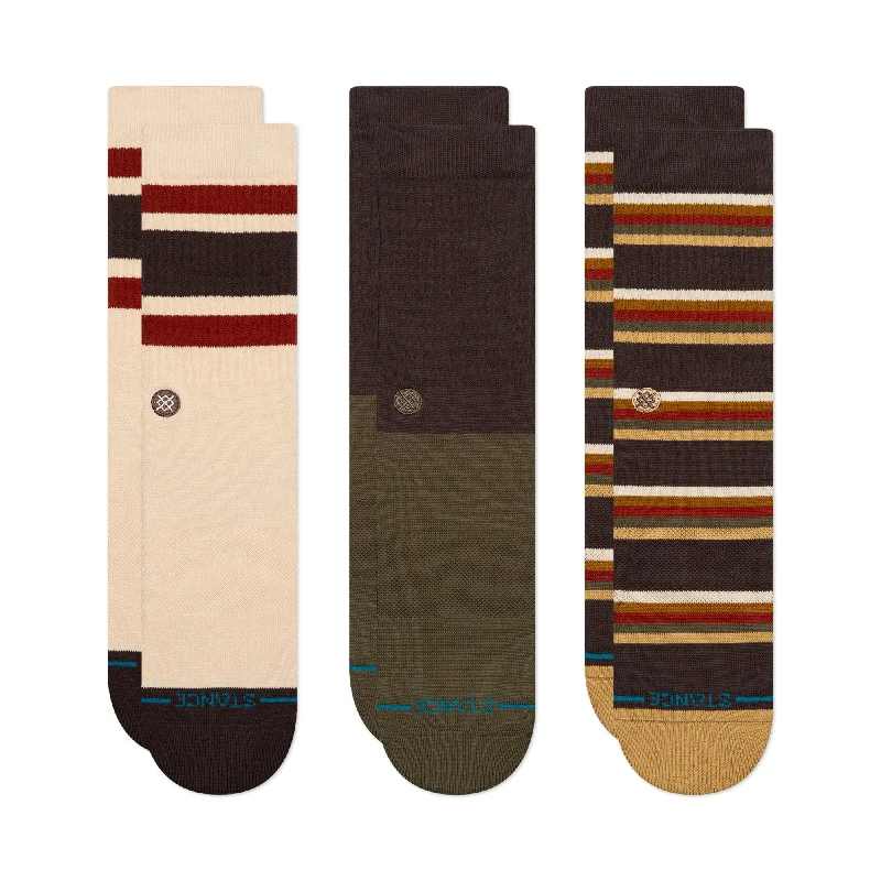 MILL HOUSE CREW SOCK 3 PACK