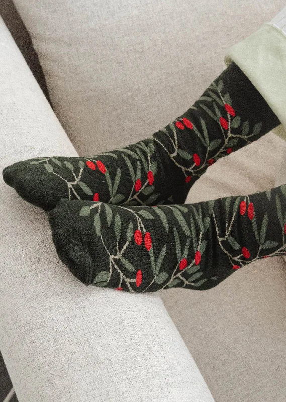 Winter Berries Socks