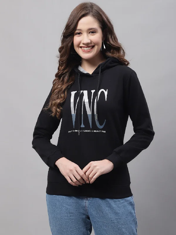 Women Black Sweatshirt