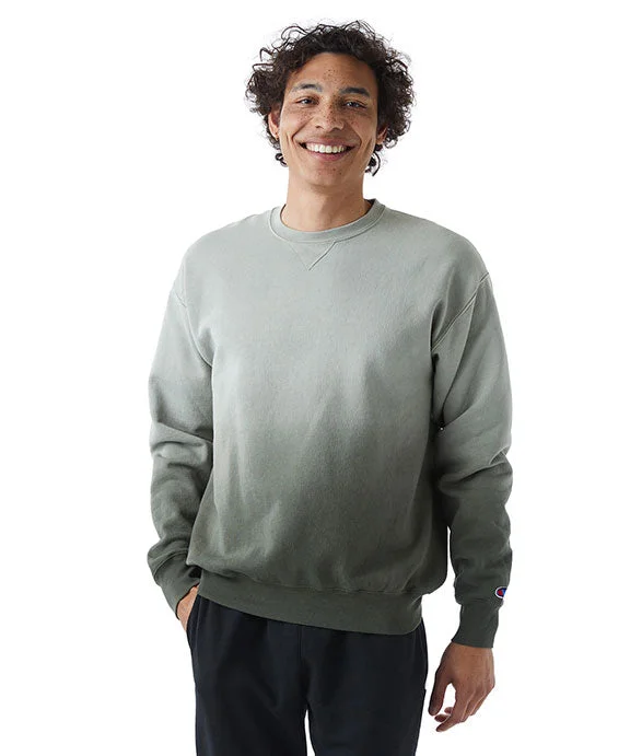 CD400D - Champion Unisex Dip Dye Crewneck Sweater