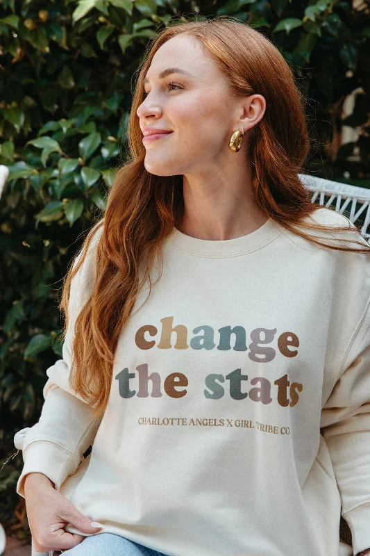 Charlotte Angels Change The Stats Sweatshirt