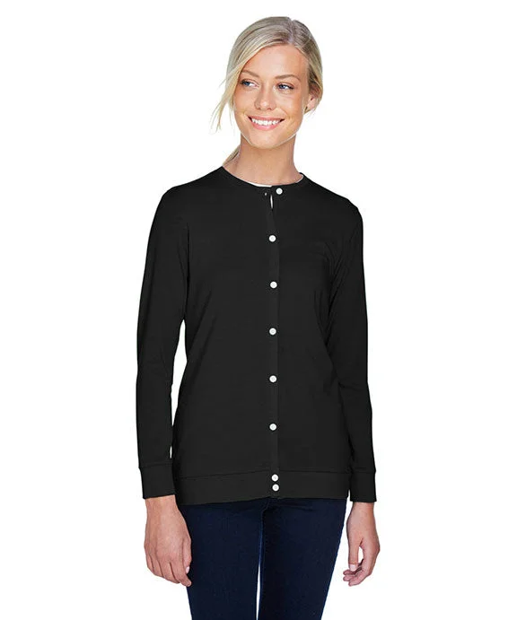 DP181W - Devon & Jones Ladies Perfect Fit™ Ribbon Cardigan