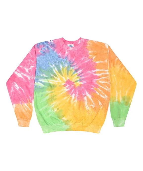 H8100 - Tie-Dye Adult 8.5 oz Crew Neck Fleece