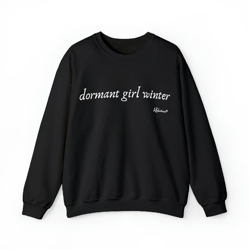 Lola Kolade x Reductress "Dormant Girl Winter" Crewneck Sweatshirt