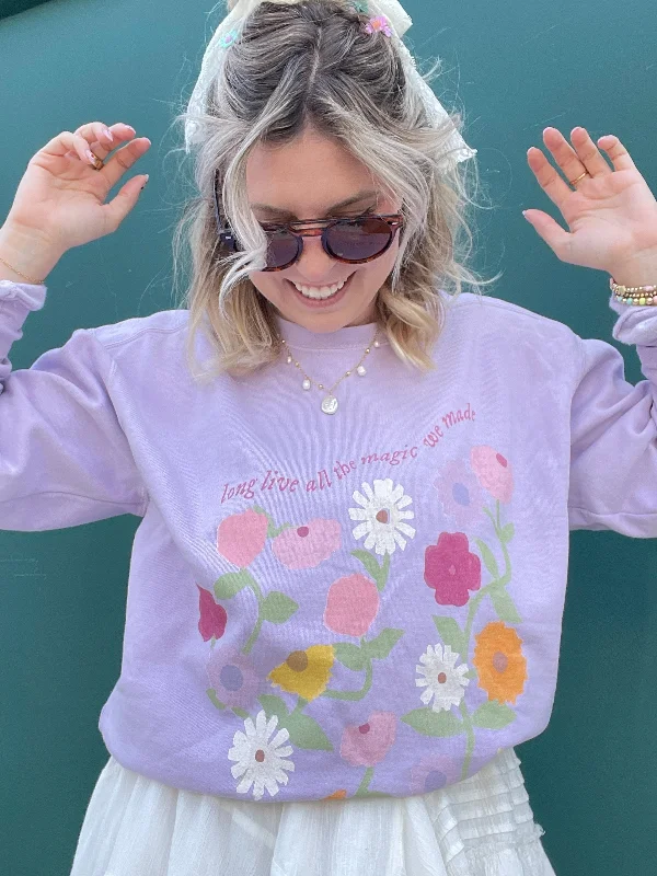 Long Live Flowers Sweatshirt