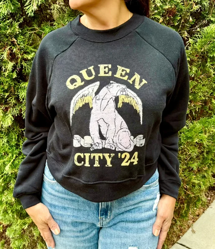 Queen City Tour Cropped Sweatshirt '24