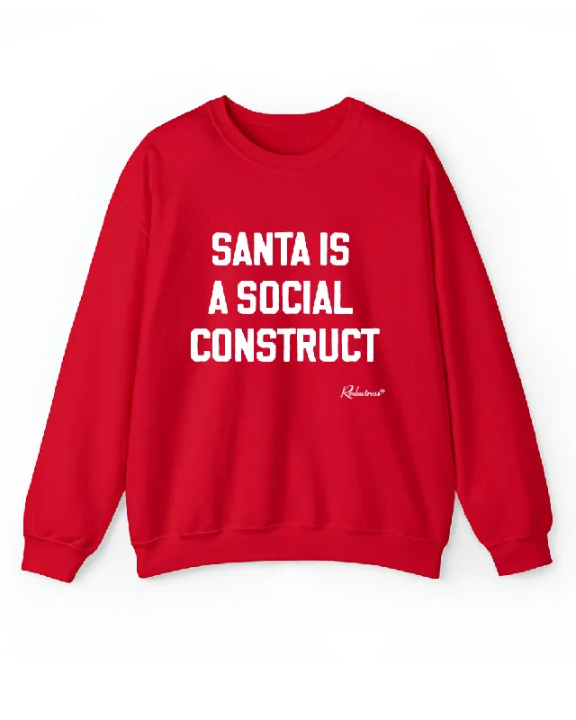 "Santa is a Social Construct" Crewneck Sweatshirt