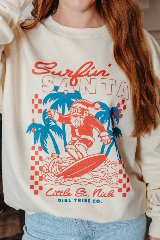 Surfin Santa Sweatshirt