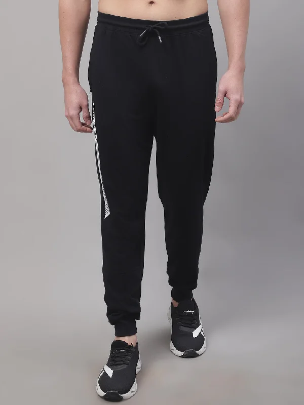 Men Black Trackpant