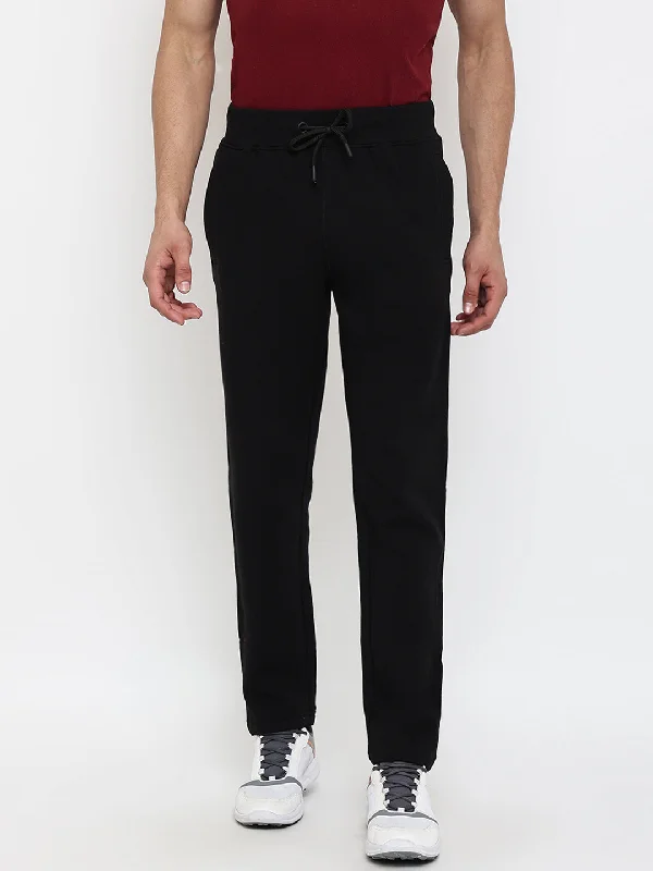 Men Black Trackpant