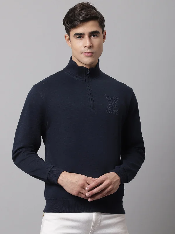 Men Navy Sweatshirt