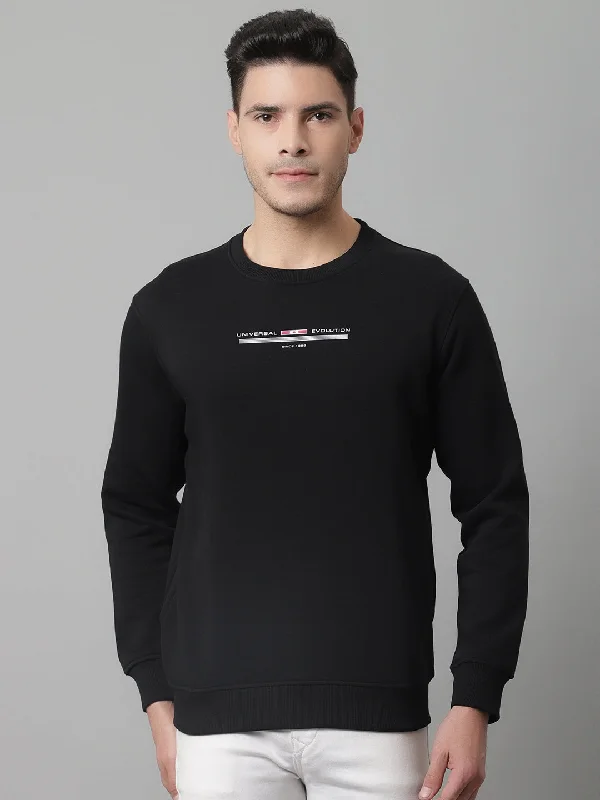 Mens Black Sweatshirt