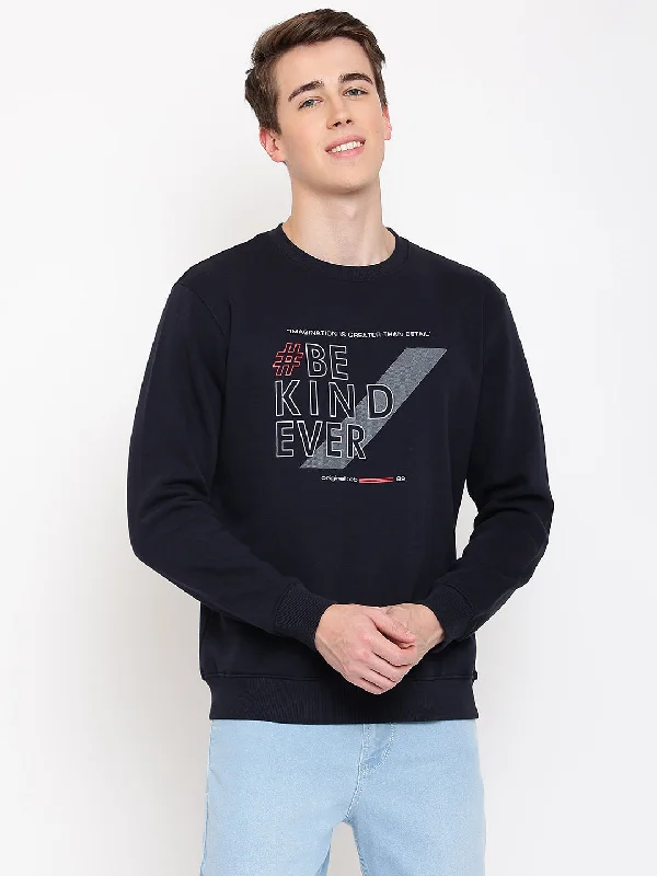 Mens Navy Sweatshirt