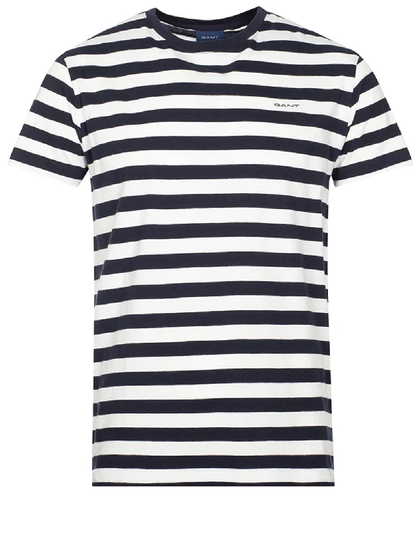 Multistripe T-shirt Evening Blue