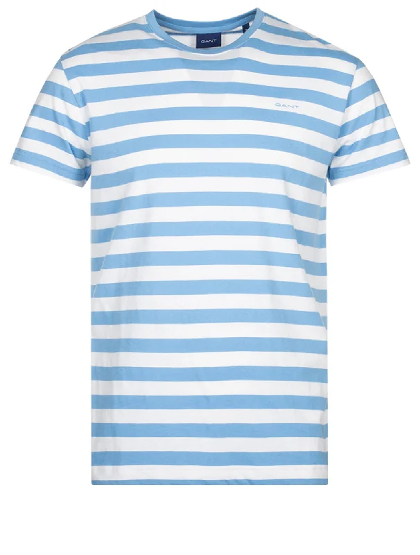 Multistripe T-Shirt Gentle Blue