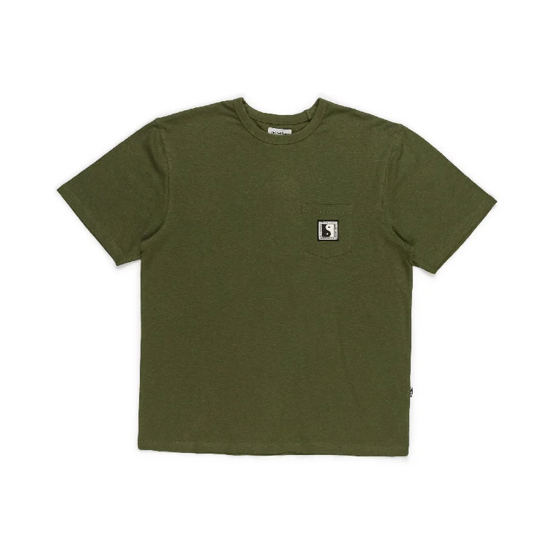 T&C Surf Designs OG Pocket S/S Tee - Bright Military