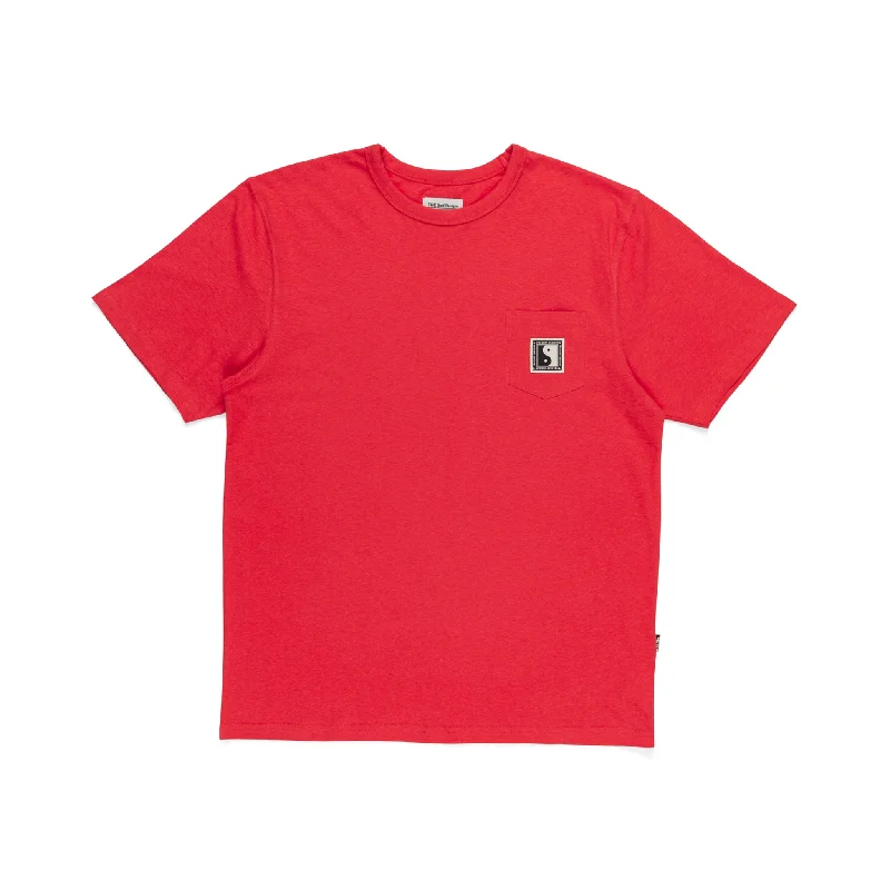 T&C Surf Designs OG Pocket S/S Tee - Red