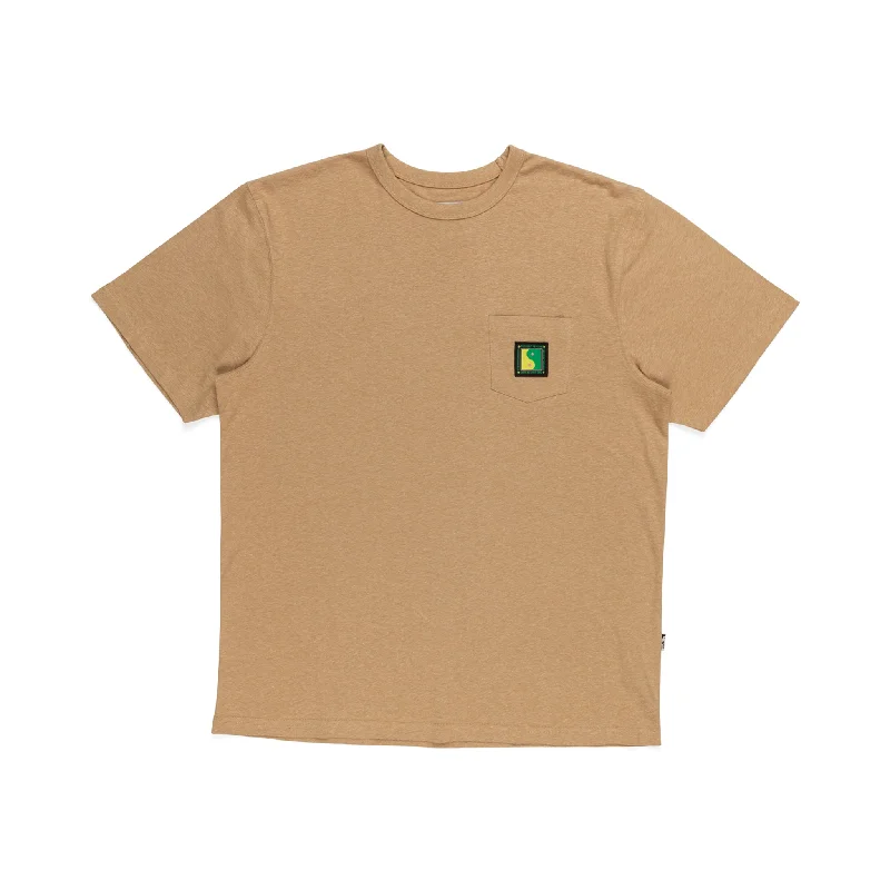 T&C Surf Designs OG Pocket S/S Tee - Sand