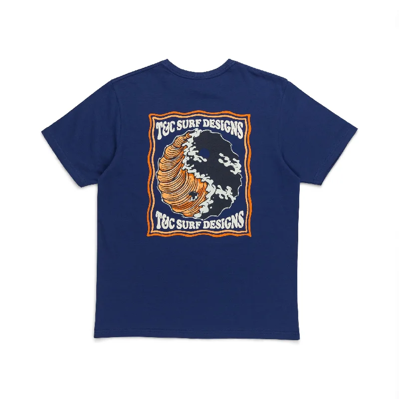 T&C Surf Designs Wave S/S Tee - Navy