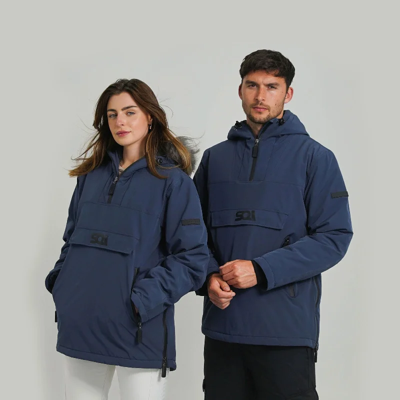 SQI Elements Oshun Navy Blue Ski Jacket