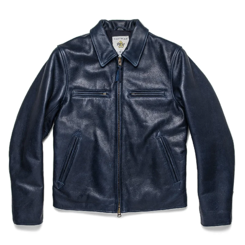 The Moto Jacket in Midnight Steerhide