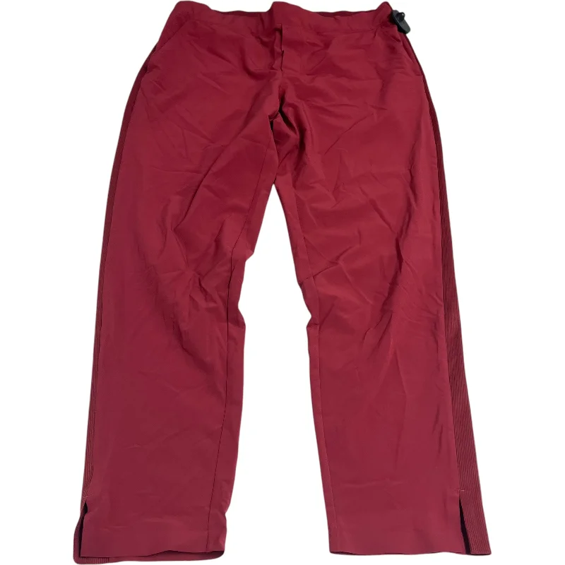 Athletic Pants By Athleta In Red, Size: M