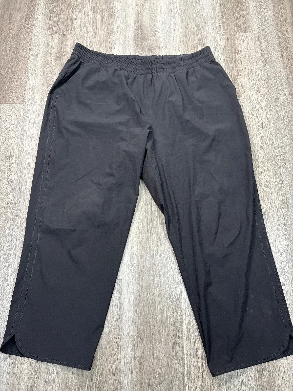 Athletic Pants By Calvin Klein Performance In Black, Size: 2x