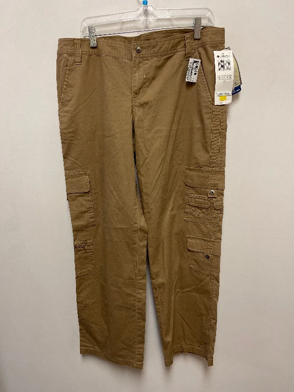 Athletic Pants By Columbia In Brown, Size: 14