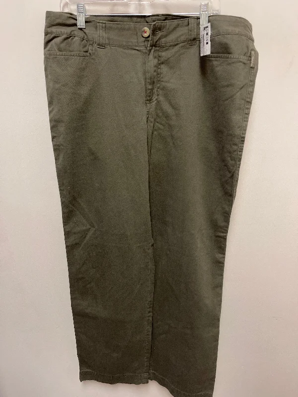 Athletic Pants By Columbia In Green, Size: 14