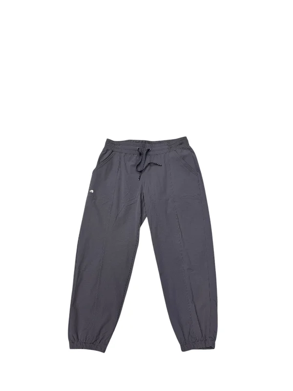 Athletic Pants By Ideology In Grey, Size: M