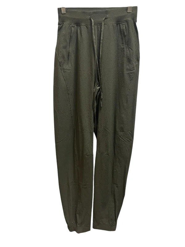 Athletic Pants By Lululemon In Green, Size: 2