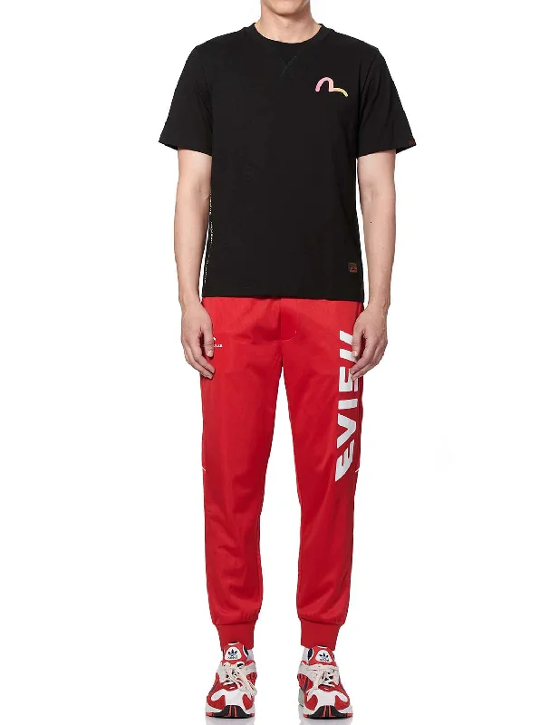 Track Pants with Logo and Daicock Print